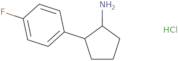 2-(4-Fluorophenyl)cyclopentan-1-amine hydrochloride