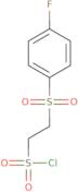 2-(4-Fluorobenzenesulfonyl)ethane-1-sulfonyl chloride