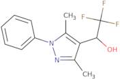 1-(3,5-Dimethyl-1-phenyl-1H-pyrazol-4-yl)-2,2,2-trifluoroethan-1-ol