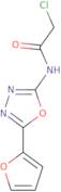 2-Chloro-N-[5-(furan-2-yl)-1,3,4-oxadiazol-2-yl]acetamide