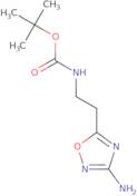 tert-Butyl N-[2-(3-amino-1,2,4-oxadiazol-5-yl)ethyl]carbamate