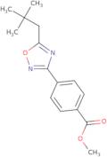 Methyl 4-[5-(2,2-dimethylpropyl)-1,2,4-oxadiazol-3-yl]benzoate