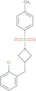 3-[(2-Chlorophenyl)methyl]-1-(4-methylbenzenesulfonyl)azetidine