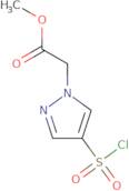 Methyl 2-[4-(chlorosulfonyl)-1H-pyrazol-1-yl]acetate