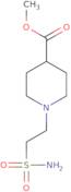 Methyl 1-(2-sulfamoylethyl)piperidine-4-carboxylate