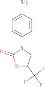 3-(4-Aminophenyl)-5-(trifluoromethyl)-1,3-oxazolidin-2-one