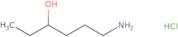 6-Aminohexan-3-ol hydrochloride