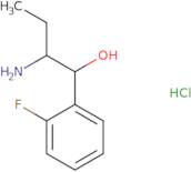 2-Amino-1-(2-fluorophenyl)butan-1-ol hydrochloride