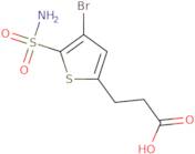 3-(4-Bromo-5-sulfamoylthiophen-2-yl)propanoicacid