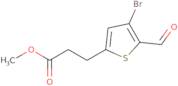 Methyl 3-(4-bromo-5-formylthiophen-2-yl)propanoate