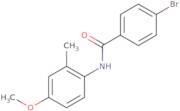 4-Bromo-N-(4-methoxy-2-methylphenyl)benzamide