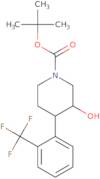 tert-Butyl 3-hydroxy-4-[2-(trifluoromethyl)phenyl]piperidine-1-carboxylate