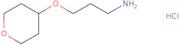 4-(3-Aminopropoxy)oxane hydrochloride