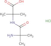 2-(2-Amino-2-methylpropanamido)-2-methylpropanoic acid hydrochloride