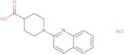 1-(Quinolin-2-yl)piperidine-4-carboxylic acid hydrochloride