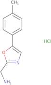 [5-(4-Methylphenyl)-1,3-oxazol-2-yl]methanamine hydrochloride