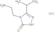 4-(2-Aminoethyl)-5-(propan-2-yl)-4H-1,2,4-triazole-3-thiol hydrochloride