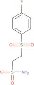 2-(4-Fluorobenzenesulfonyl)ethane-1-sulfonamide