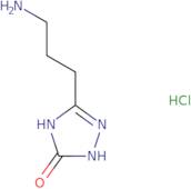 5-(3-Aminopropyl)-2,3-dihydro-1H-1,2,4-triazol-3-one hydrochloride