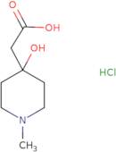 2-(4-Hydroxy-1-methylpiperidin-4-yl)acetic acid hydrochloride