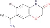 7-(1-Aminoethyl)-6-bromo-3,4-dihydro-2H-1,4-benzoxazin-3-one