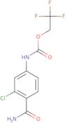 2,2,2-Trifluoroethyl N-(4-carbamoyl-3-chlorophenyl)carbamate