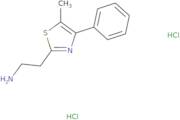 2-(5-Methyl-4-phenyl-1,3-thiazol-2-yl)ethan-1-amine dihydrochloride