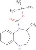 tert-Butyl 2-methyl-2,3,4,5-tetrahydro-1H-1,5-benzodiazepine-1-carboxylate