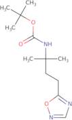 tert-Butyl N-[2-methyl-4-(1,2,4-oxadiazol-5-yl)butan-2-yl]carbamate