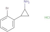 2-(2-Bromophenyl)cyclopropan-1-amine hydrochloride