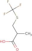 2-Methyl-3-[(trifluoromethyl)sulfanyl]propanoic acid