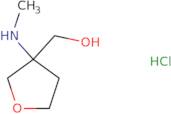 [3-(Methylamino)oxolan-3-yl]methanol hydrochloride