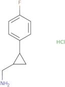 (2-(4-Fluorophenyl)cyclopropyl)methanamine hydrochloride