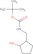 tert-Butyl N-[(2-hydroxycyclopentyl)methyl]carbamate