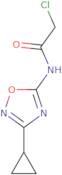 2-Chloro-N-(3-cyclopropyl-1,2,4-oxadiazol-5-yl)acetamide