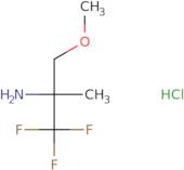 1,1,1-Trifluoro-3-methoxy-2-methylpropan-2-amine hydrochloride