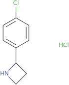 2-(4-Chlorophenyl)azetidine hydrochloride