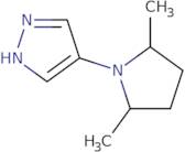 4-(2,5-Dimethylpyrrolidin-1-yl)-1H-pyrazole