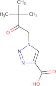 1-(3,3-Dimethyl-2-oxobutyl)-1H-1,2,3-triazole-4-carboxylic acid