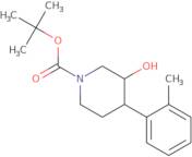 tert-Butyl 3-hydroxy-4-(2-methylphenyl)piperidine-1-carboxylate