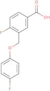 4-Fluoro-3-(4-fluorophenoxymethyl)benzoic acid
