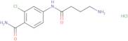 4-(4-Aminobutanamido)-2-chlorobenzamide hydrochloride