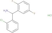 (2-Chlorophenyl)(2,5-difluorophenyl)methanamine hydrochloride