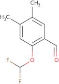 2-(Difluoromethoxy)-4,5-dimethylbenzaldehyde