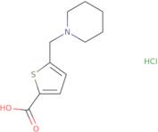 5-(Piperidin-1-ylmethyl)thiophene-2-carboxylic acid hydrochloride