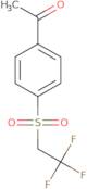 1-[4-(2,2,2-Trifluoroethanesulfonyl)phenyl]ethan-1-one