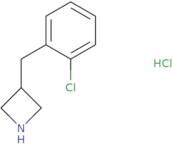 3-[(2-Chlorophenyl)methyl]azetidine hydrochloride