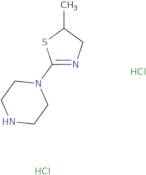 1-(5-Methyl-4,5-dihydro-1,3-thiazol-2-yl)piperazine dihydrochloride