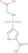 2-(5-Carbamoyl-1H-pyrrole-3-sulfonamido)acetic acid