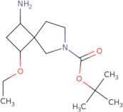 tert-Butyl 1-amino-3-ethoxy-6-azaspiro[3.4]octane-6-carboxylate